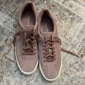 Superga Taupe Nappa Club Sneaker